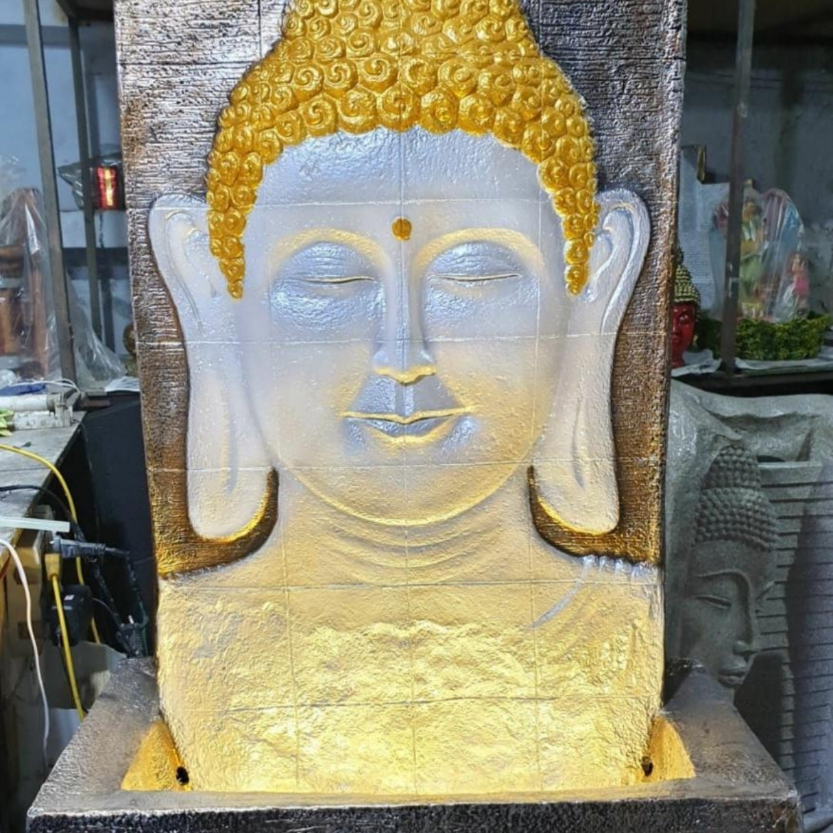 Buddha Face Fountain