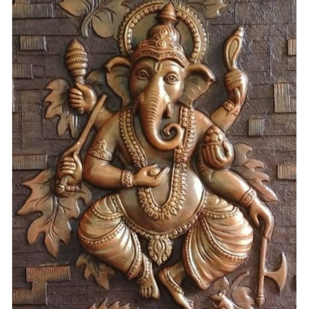 Ganpati Wall Mural