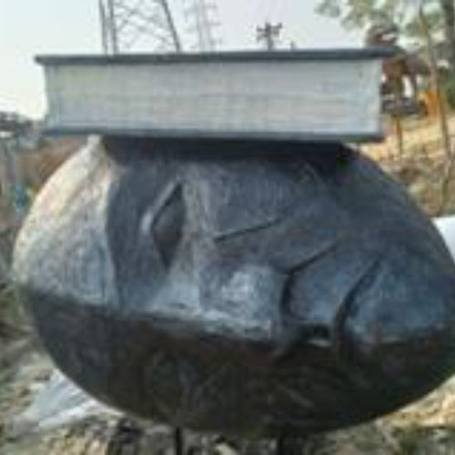 Book Fcae Sculpture