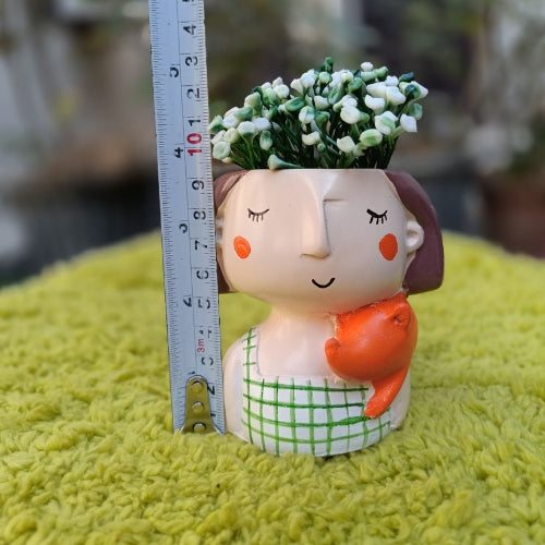 Girl model 3 planter