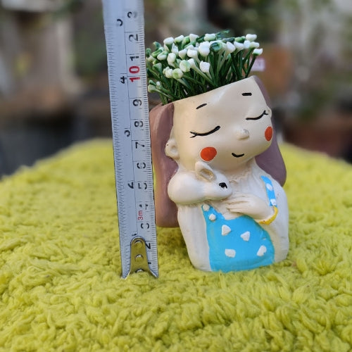 Girl model 5 planter