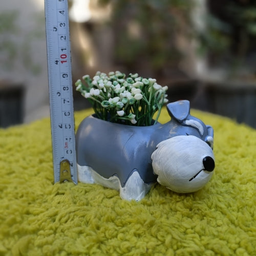 Dog model 7 planter