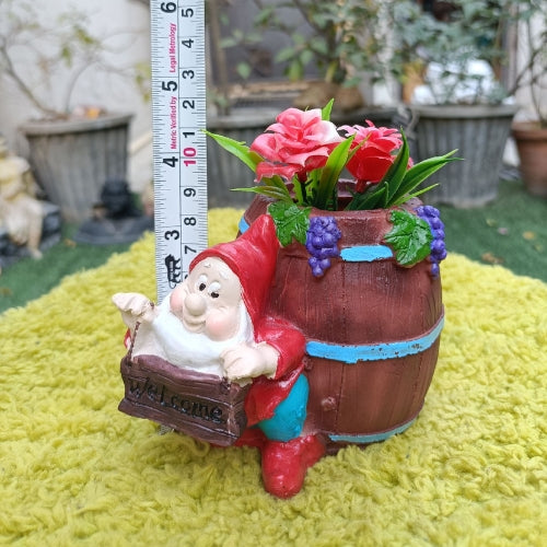 Welcome santa planter