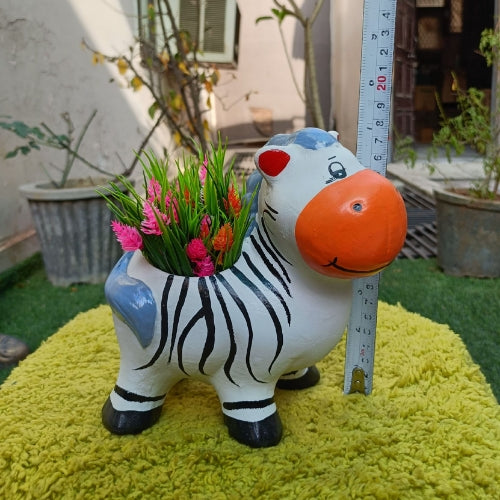 Zebra planter