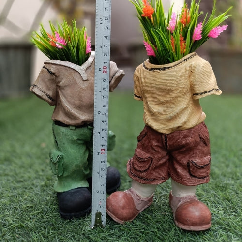 Set of 2 jeans planter