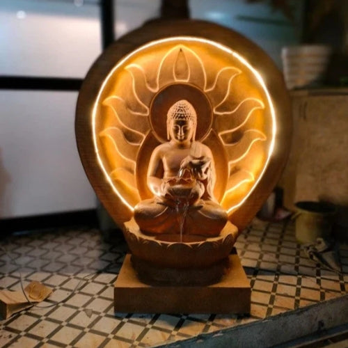 Sunflower Buddha Fountain