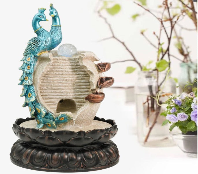 Peacock Fountain