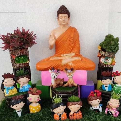 Buddha With Followers