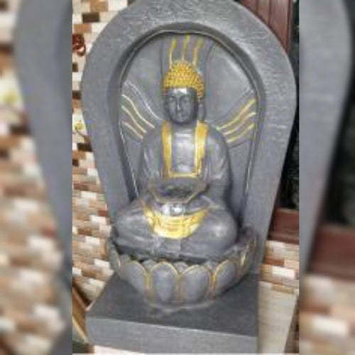 Buddha On Lotus Fountain