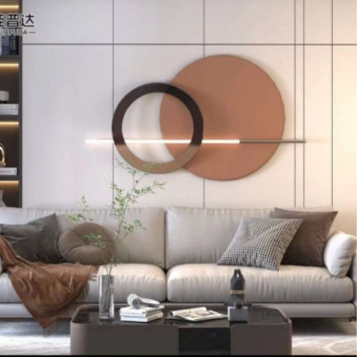LED Circle Light Wall