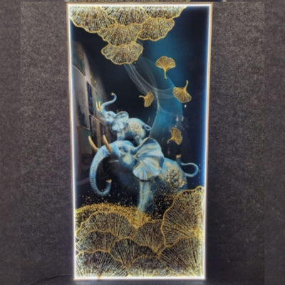 Elephant LED Painting