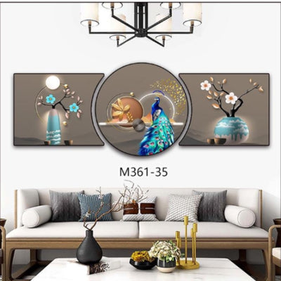Peacock Serenity Painting