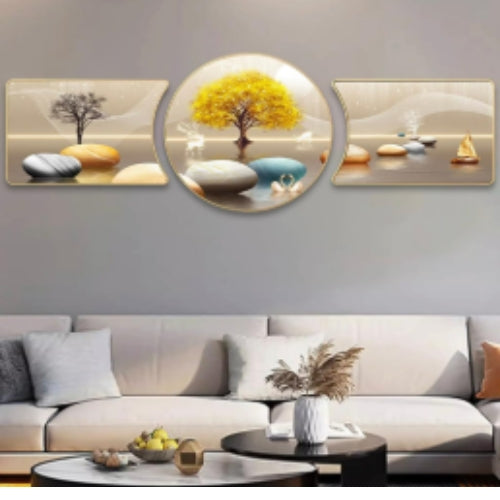 Golden Serenity Wall Art