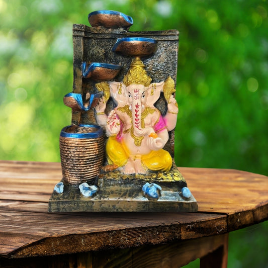 Ganesha Table Top Fountain