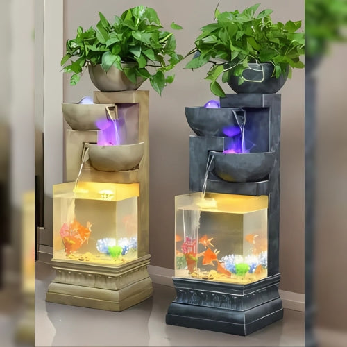 Aquarium Glass Fountain