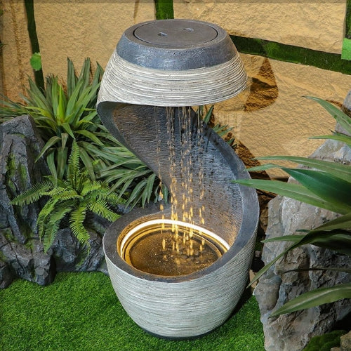 S Shaped Fountain
