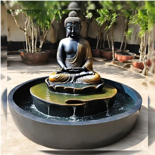 Budha Sitting Fountain