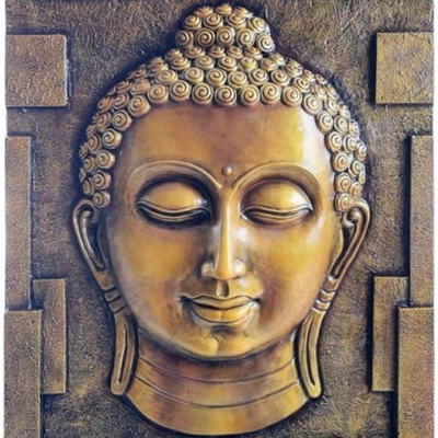 Buddha face Wall Mural