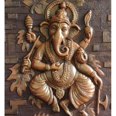 Ganpati Wall Mural