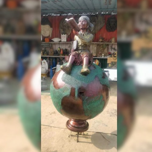 Girl Student On Earth