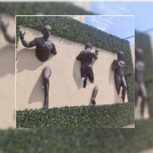 Human Wall Mount Statue