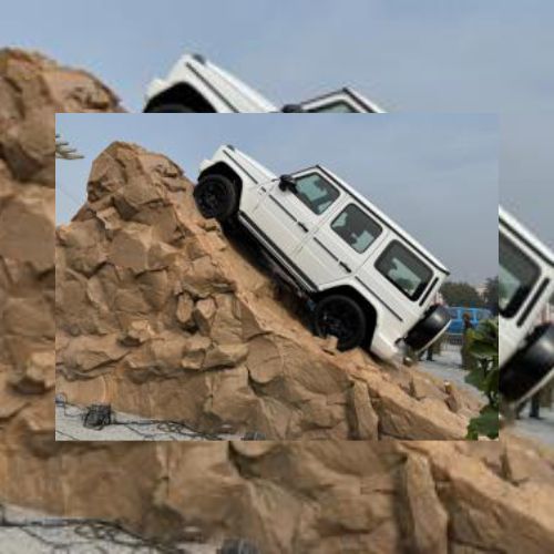 Rock Ramp Sculpture