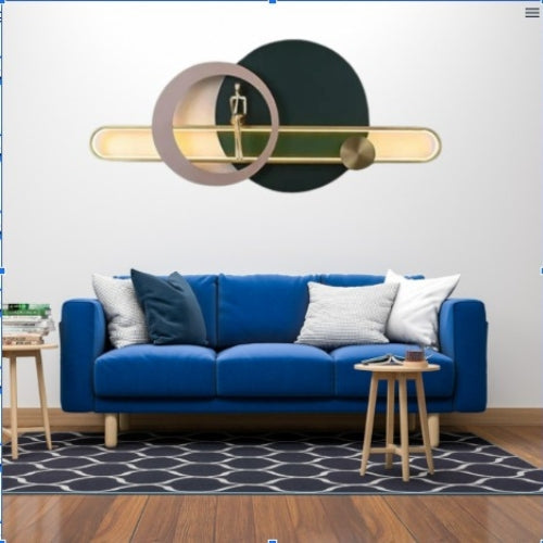  Modern Wall Art With Sitting Man 