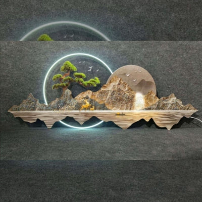 LED Landscape Wall Art