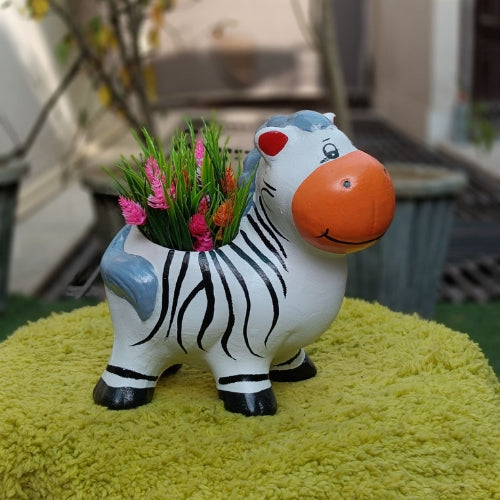 Zebra planter