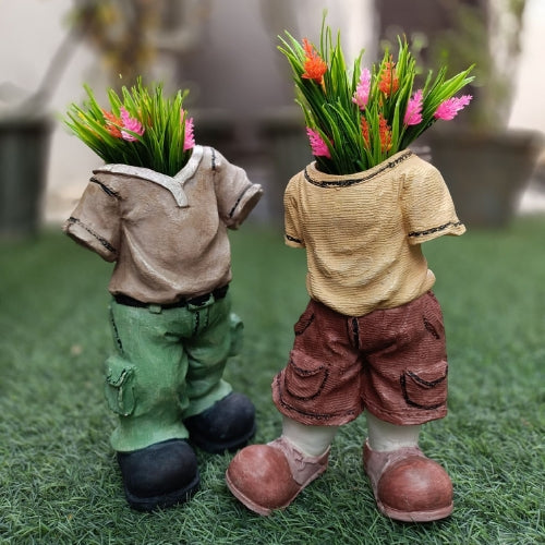 Set of 2 jeans planter