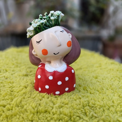 Girl model 2 planter