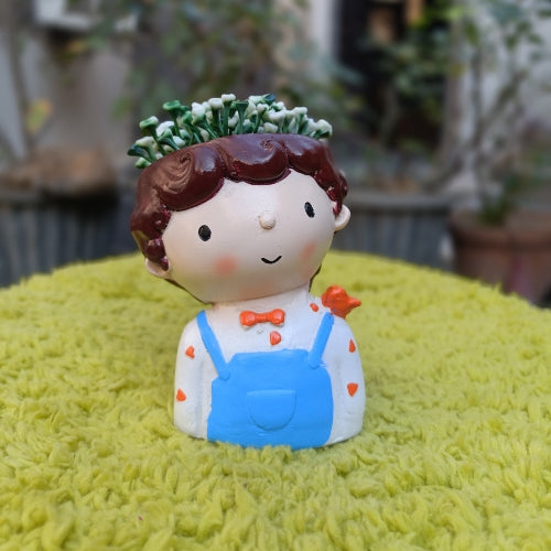 Boy model 1 planter