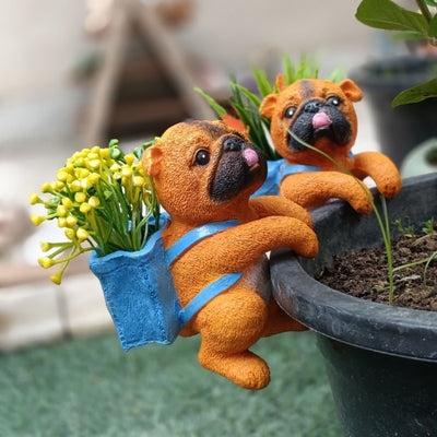Dog side pot hugger