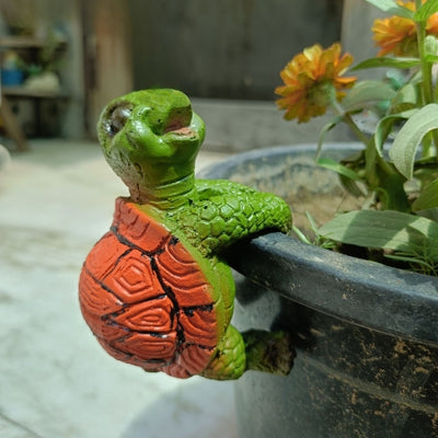 Tortoise side pot hanger