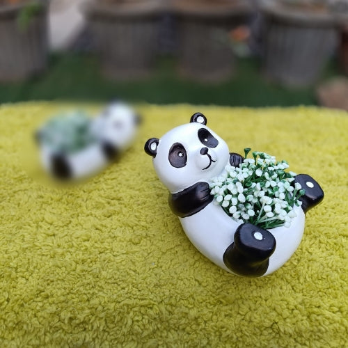 Medium panda planter