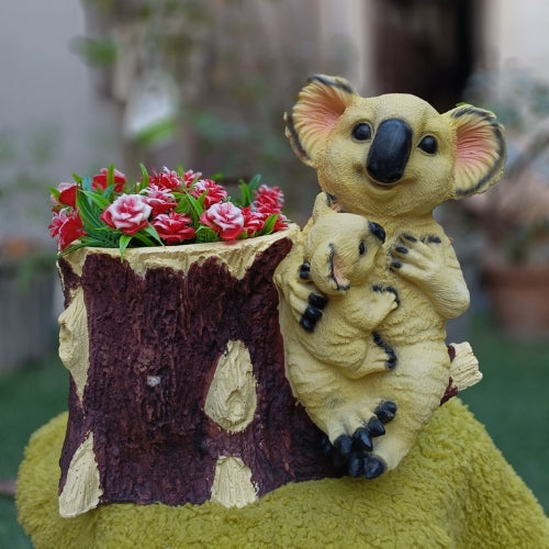 Koyala with kid big planter
