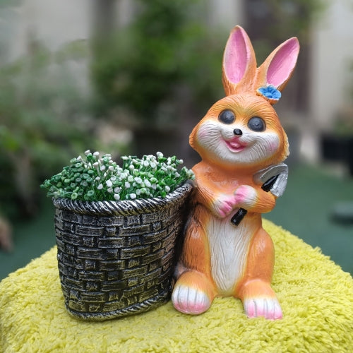 Bunny with ace planter