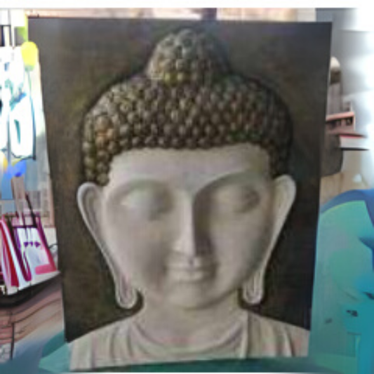 Plain Buddha Mural