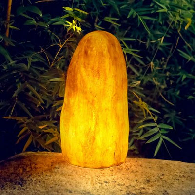 Clear FRP Rock Lamp