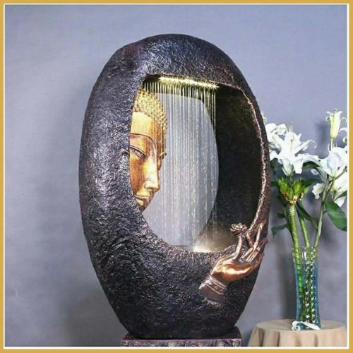 Oval Buddha Fountain