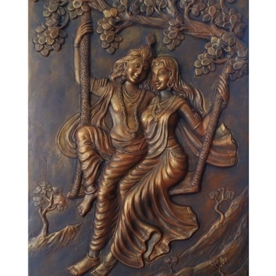 Radha Krishna Wall Mural