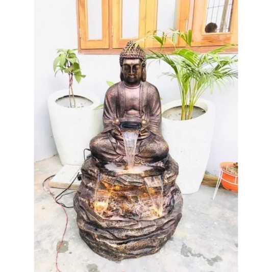 Spiral Buddha Fountain