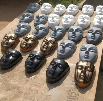 Face Mask Planter Wall Hanging