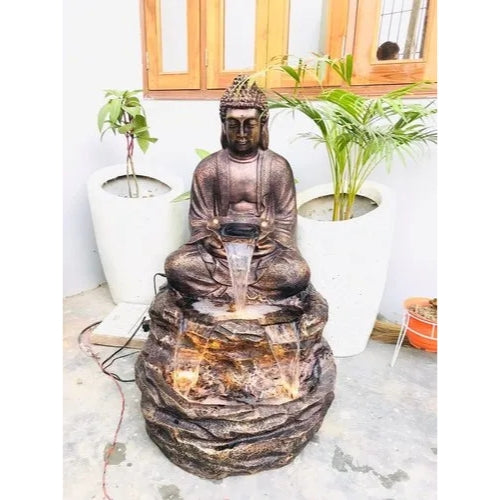Spiral Buddha Fountain