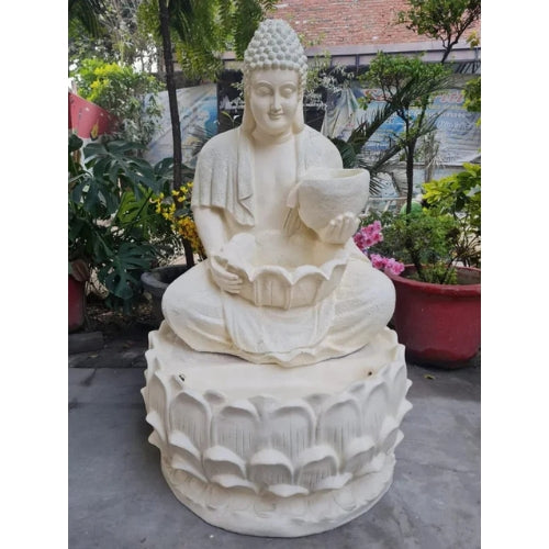 Tub Lotus Buddha Fountain