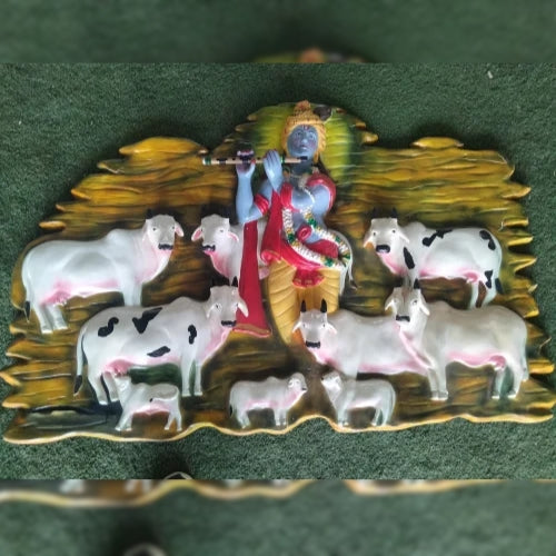Krishna Cow Mural
