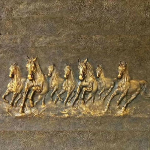 7 Running Horse Mural