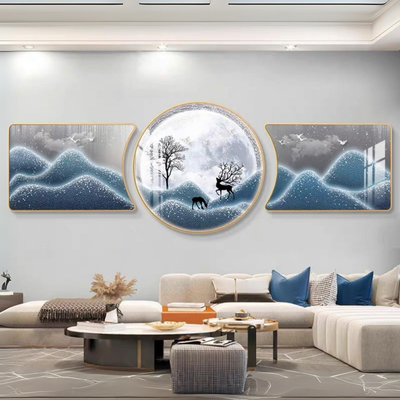 3 Pcs Deer Wall Panting
