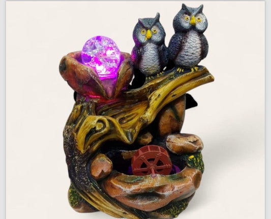 Twin Owl Fountains