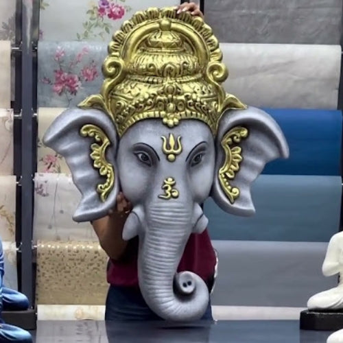 Ganesha Face Wall Mural